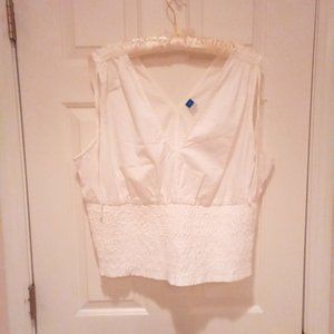 Plus size old navy smocked top